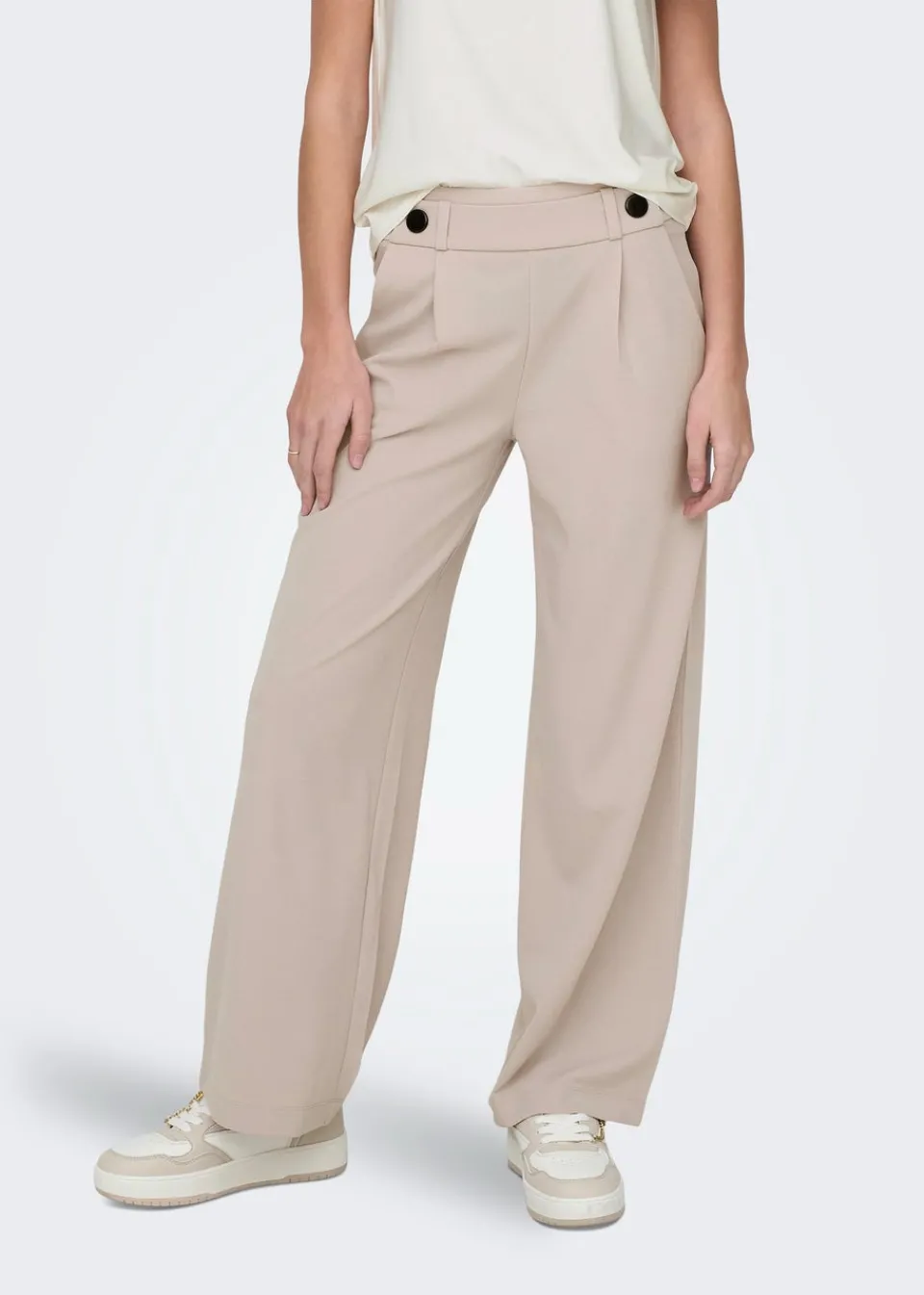 Trousers>JDY Geggo Beige Trousers
