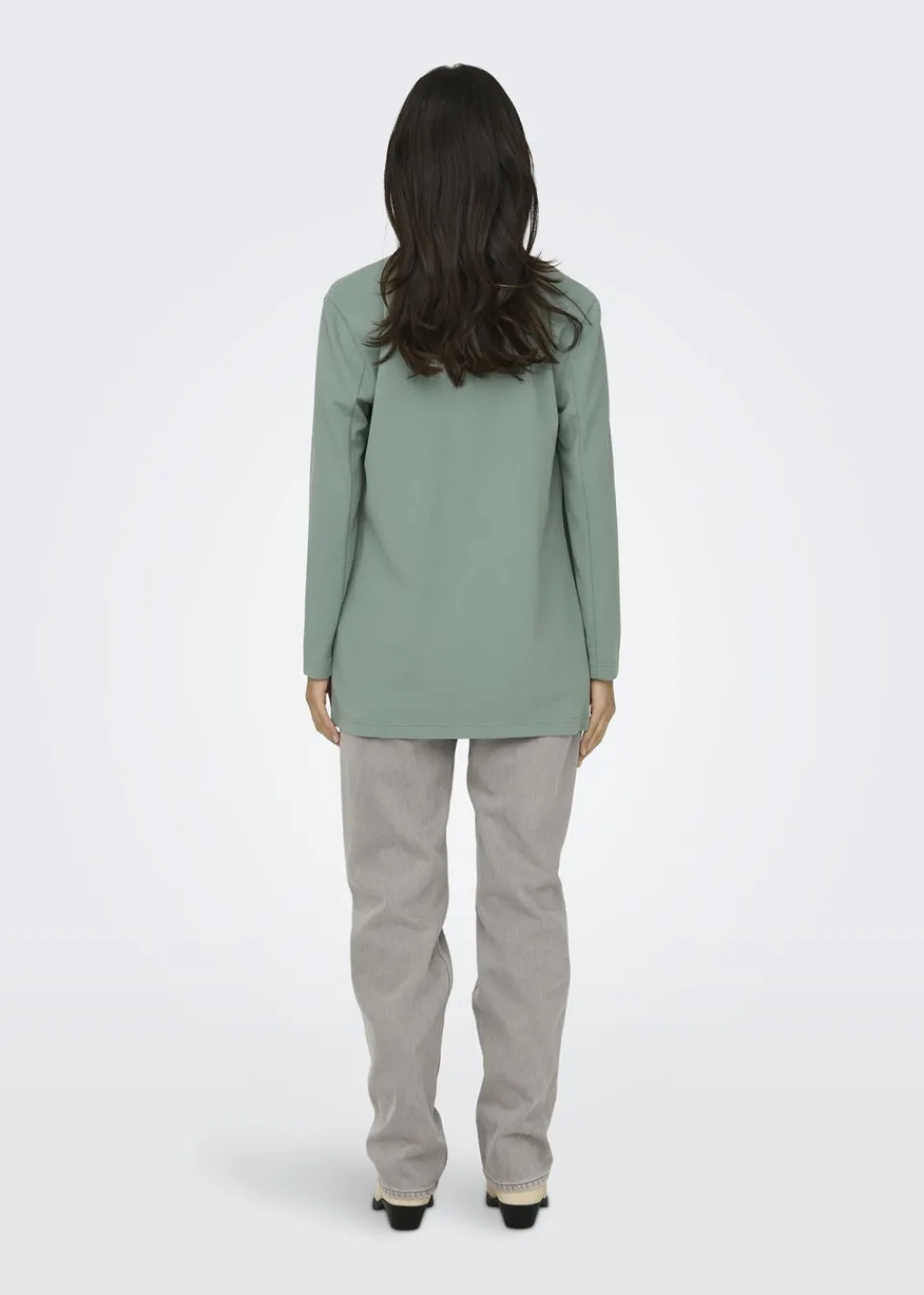 Coats & Jackets>JDY Green Geggo Ruched Blazer