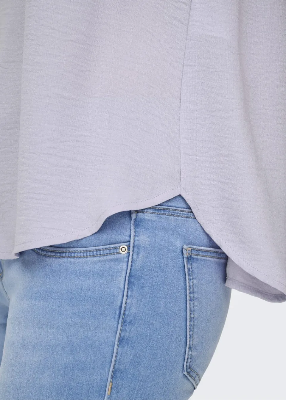 T-Shirts>JDY Lilac Sleeve Detail T-Shirt