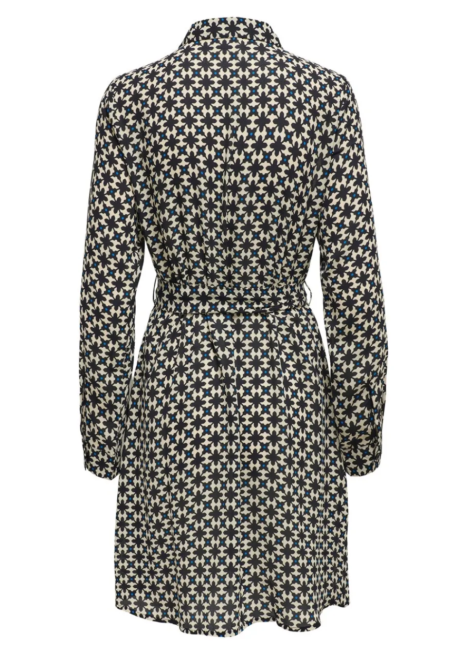 Dresses>JDY Multicoloured Floral Print Long Sleeve Shirt Dress