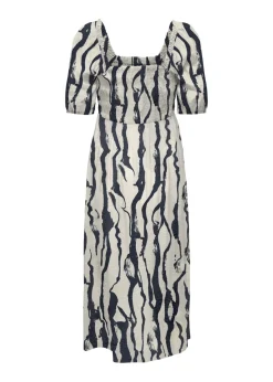 Dresses>JDY Navy Pattern Smock Dress