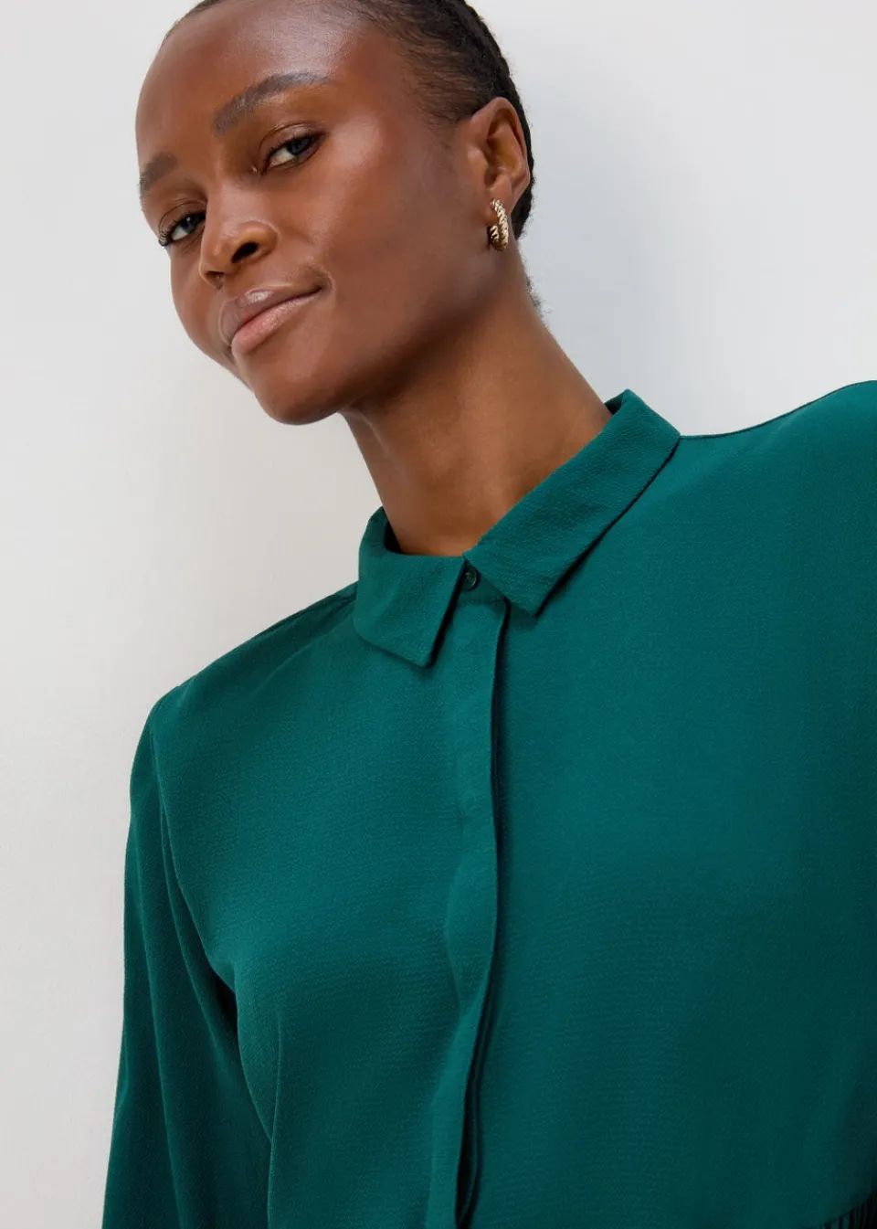 Dresses>JDY Piper Shirt Dress Green