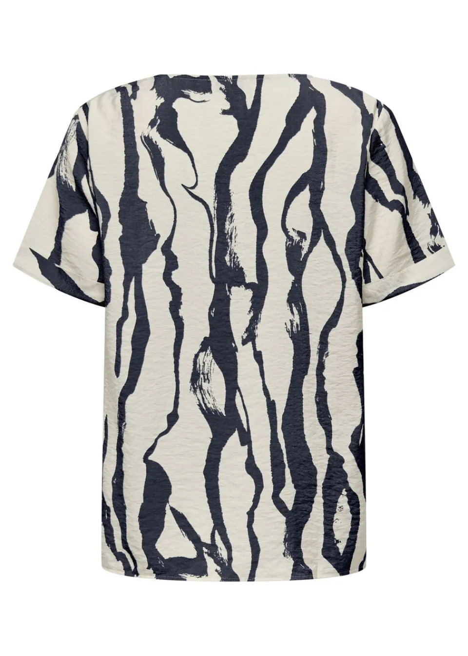 Tops>JDY White Short Sleeve Blouse