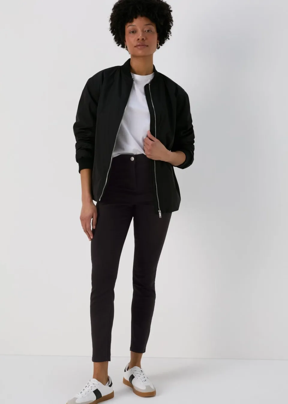 Jeans & Jeggings>Papaya Denim Jessie Black High Waisted Jeans