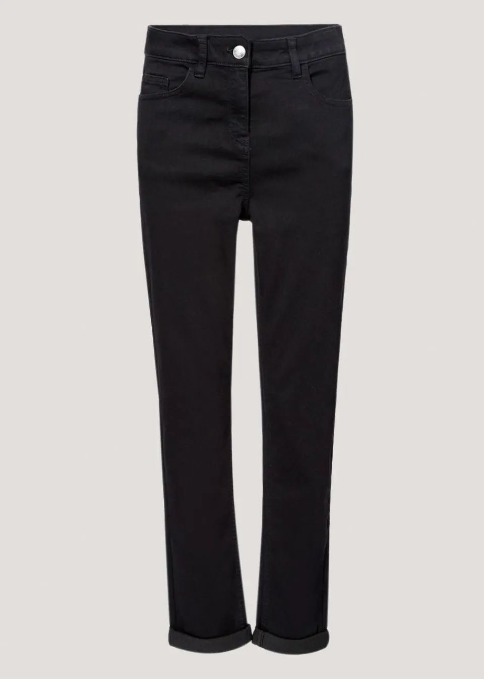 Jeans & Jeggings>Papaya Denim Jolie Relaxed Skinny Jeans Black