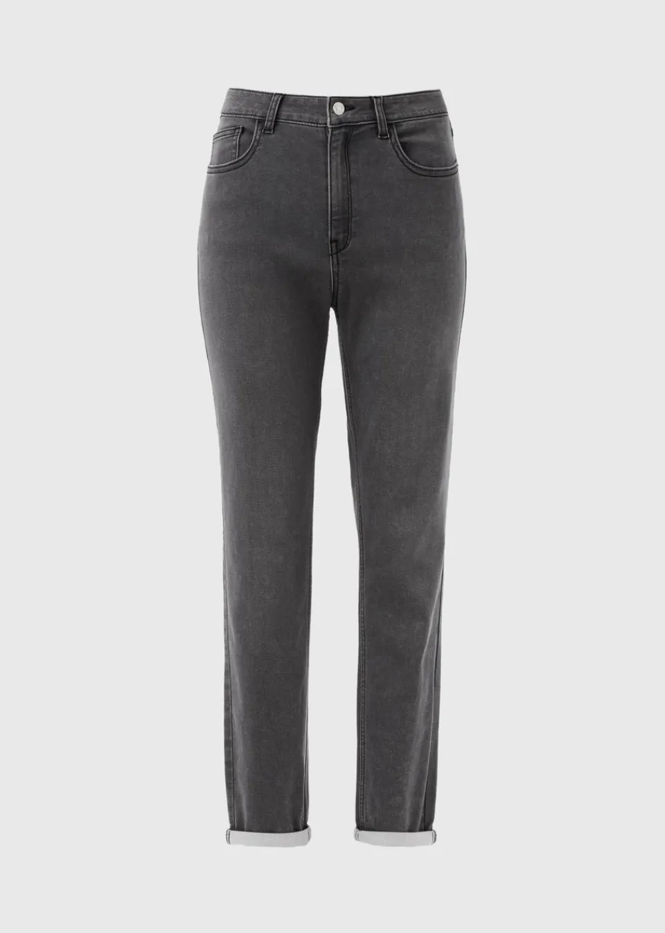 Jeans & Jeggings>Papaya Denim Jolie Grey Relaxed Skinny Jeans