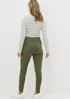 Jeans & Jeggings>Papaya Denim Khaki Rosie Jeggings