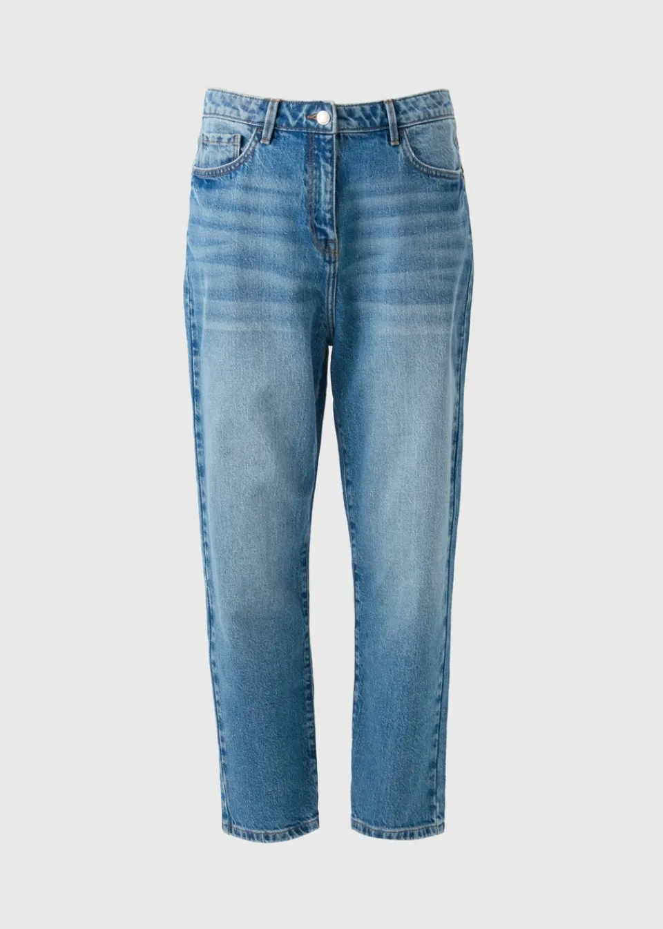 Jeans & Jeggings>Papaya Denim Light Wash Mom Jeans LightWash