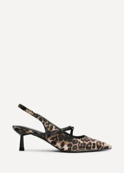 Footwear>Linzi Timeless Leopard Print Court Heel