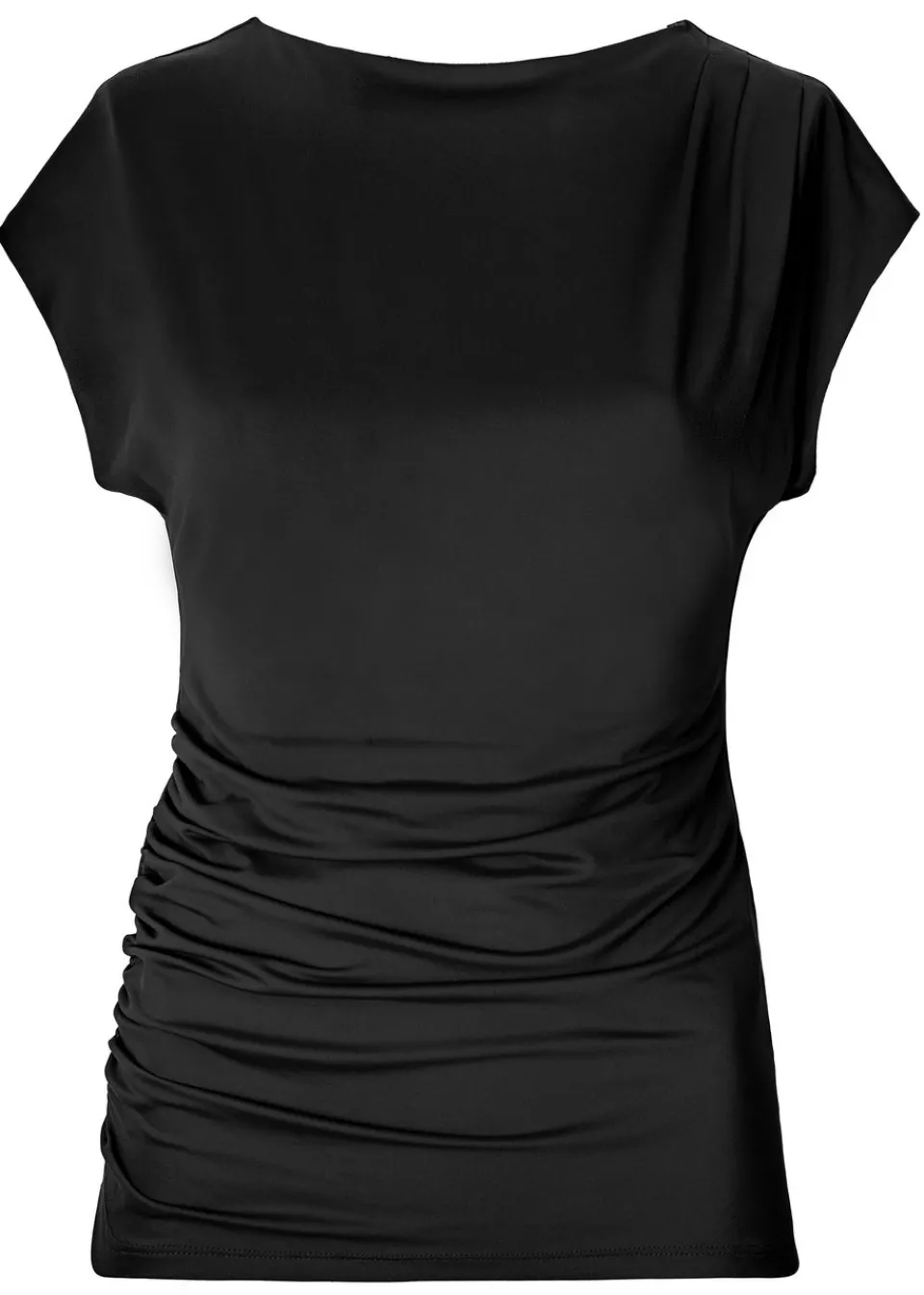T-Shirts>Little Mistress Ruched Top by Vicky Pattison Black