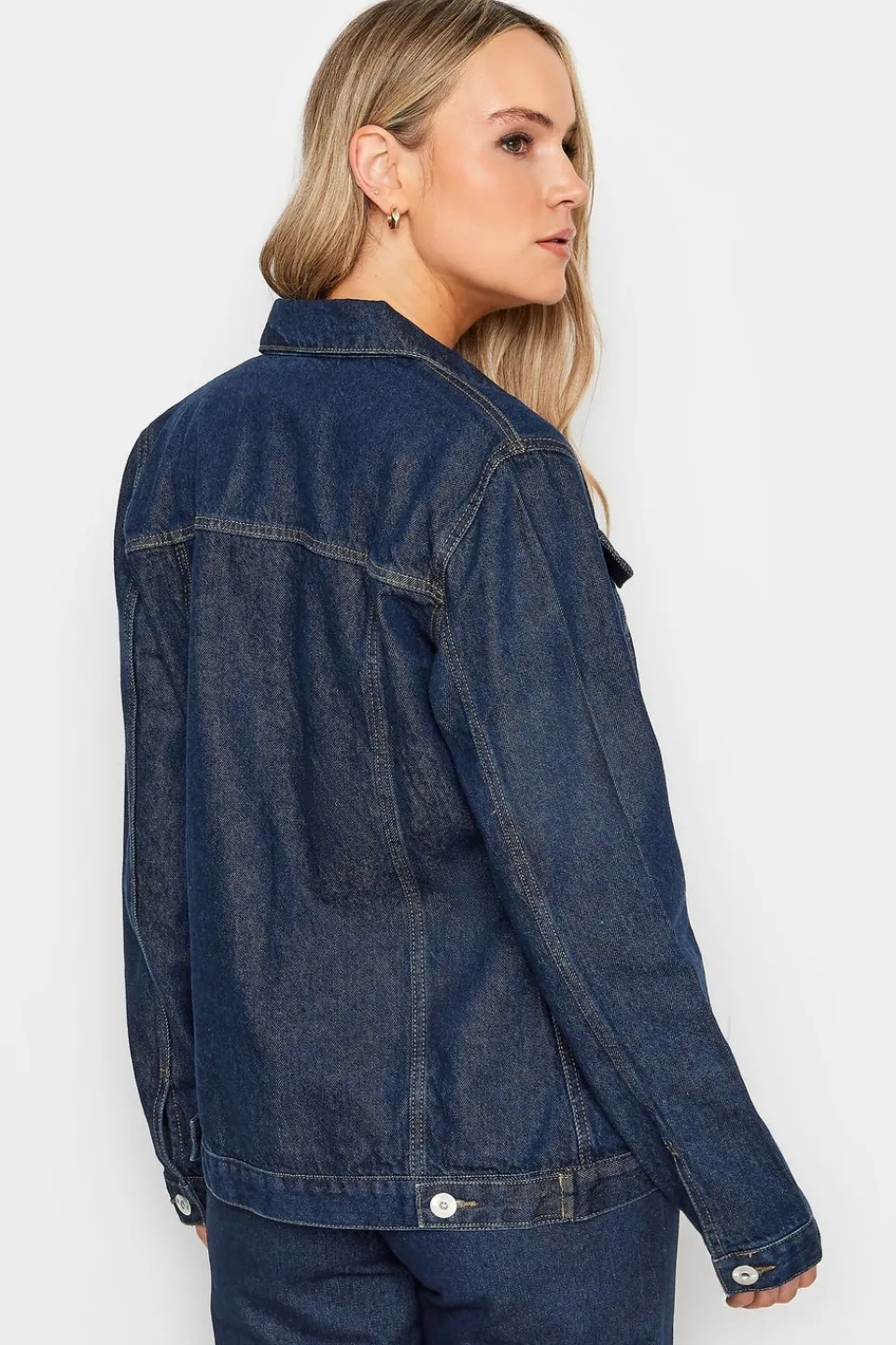 Coats & Jackets>Long Tall Sally Indigo Blue Denim Jacket