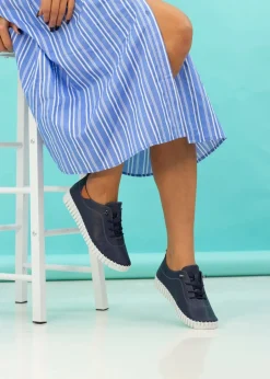 Footwear>Lunar Blue Flamborough Shoe