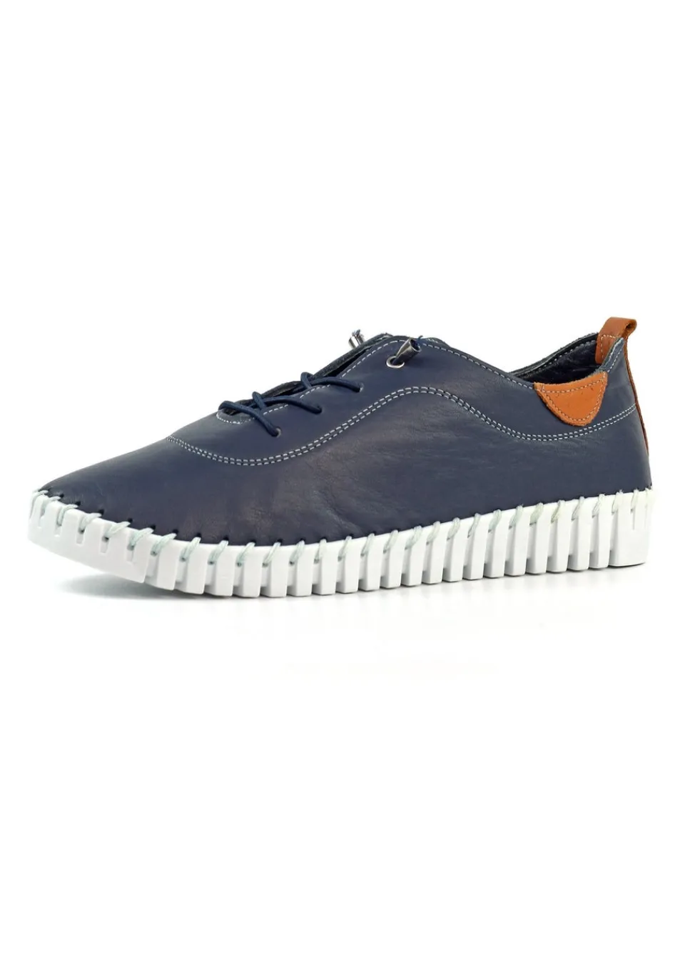 Footwear>Lunar Blue Flamborough Shoe