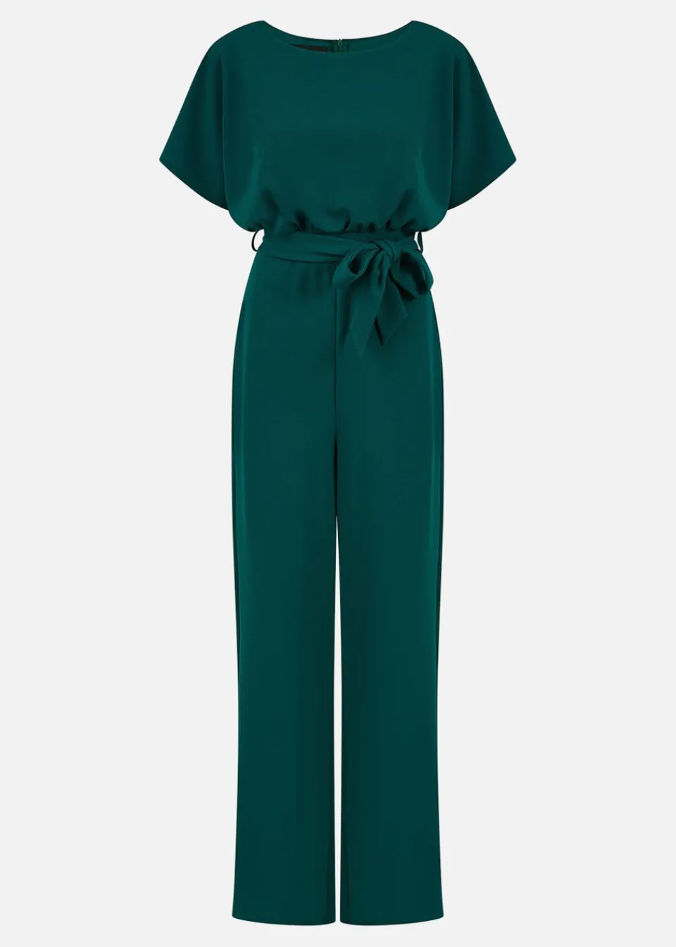 Jumpsuits & Playsuits>Mela Batwing Stretch Jumpsuit in Green
