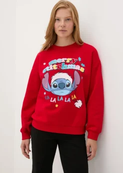 Tops>Disney Merry Stitchmas Sweatshirt