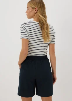 Shorts>Papaya Navy Clipper Shorts