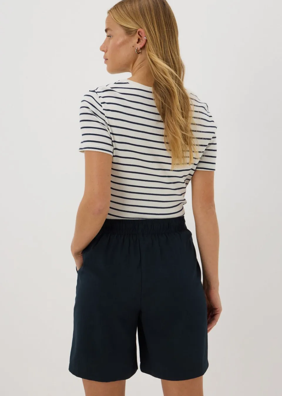 Shorts>Papaya Navy Clipper Shorts