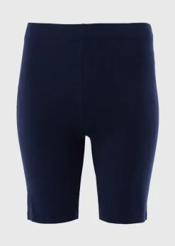 Shorts>Papaya Navy Cycling Shorts