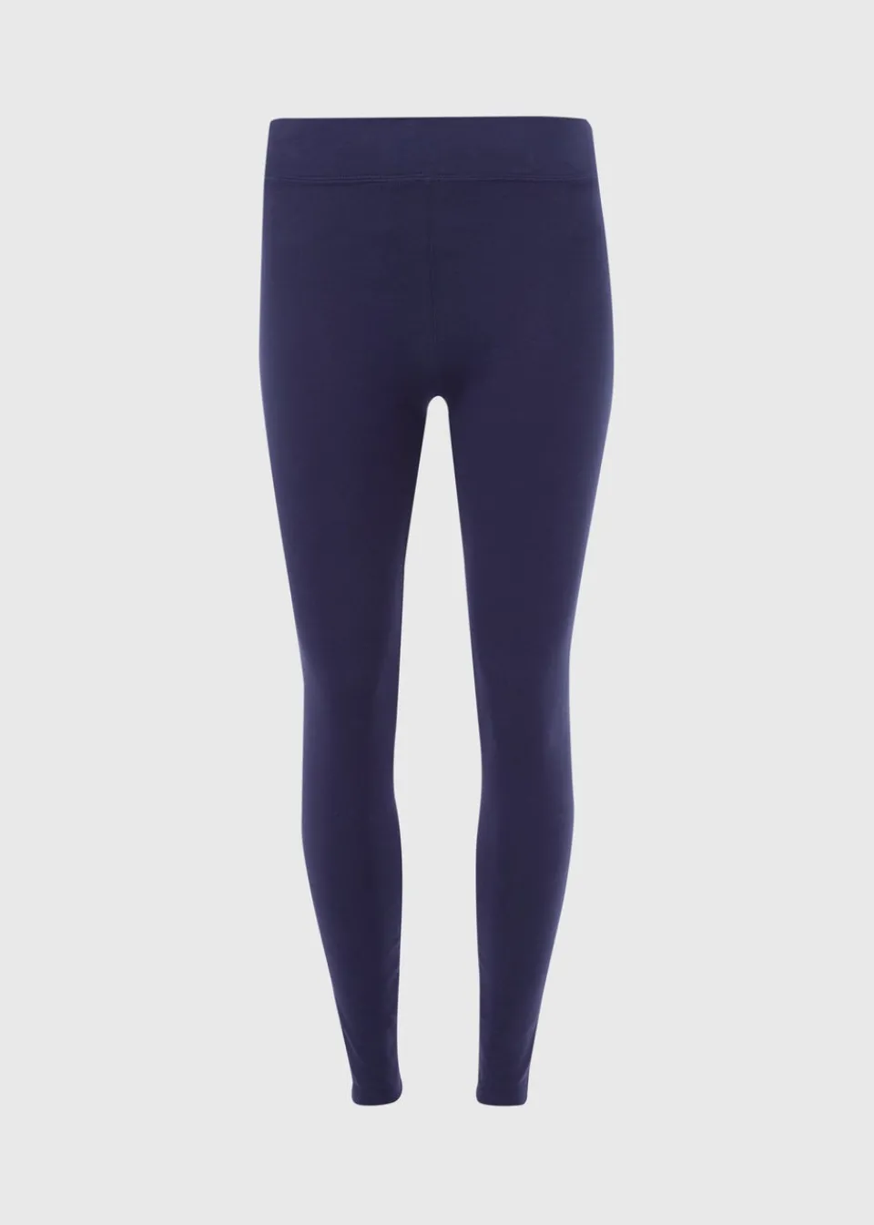 Loungewear>Papaya Full Length Cotton Leggings Navy