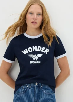 T-Shirts>DC Comics Navy Wonder Woman T-Shirt