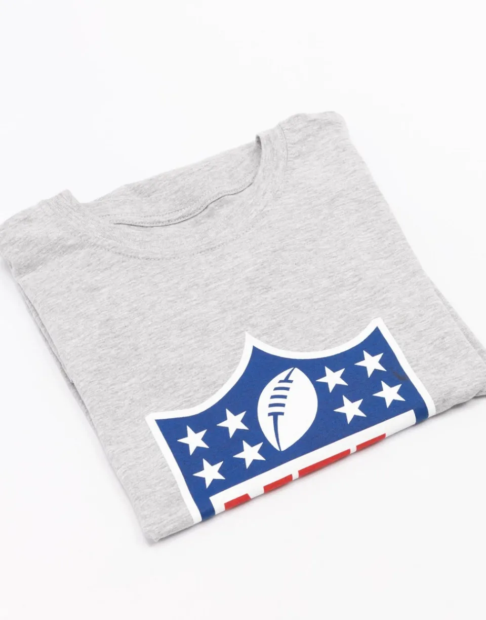 T-Shirts>NFL Grey Shield Logo Short Sleeved T-Shirt