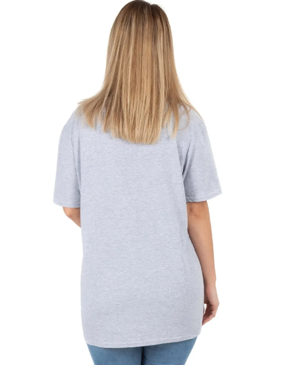 T-Shirts>NFL Grey Shield Logo Short Sleeved T-Shirt