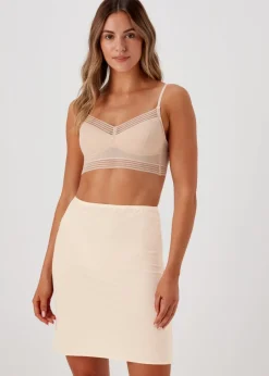 Lingerie>Be Beau Nude Micro Half Slip