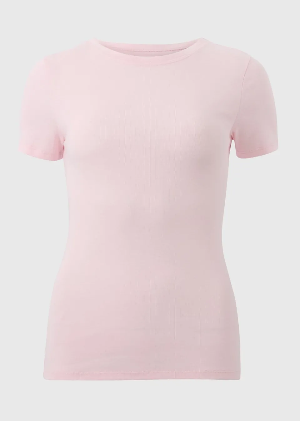 T-Shirts>Papaya Pink Fitted T-Shirt