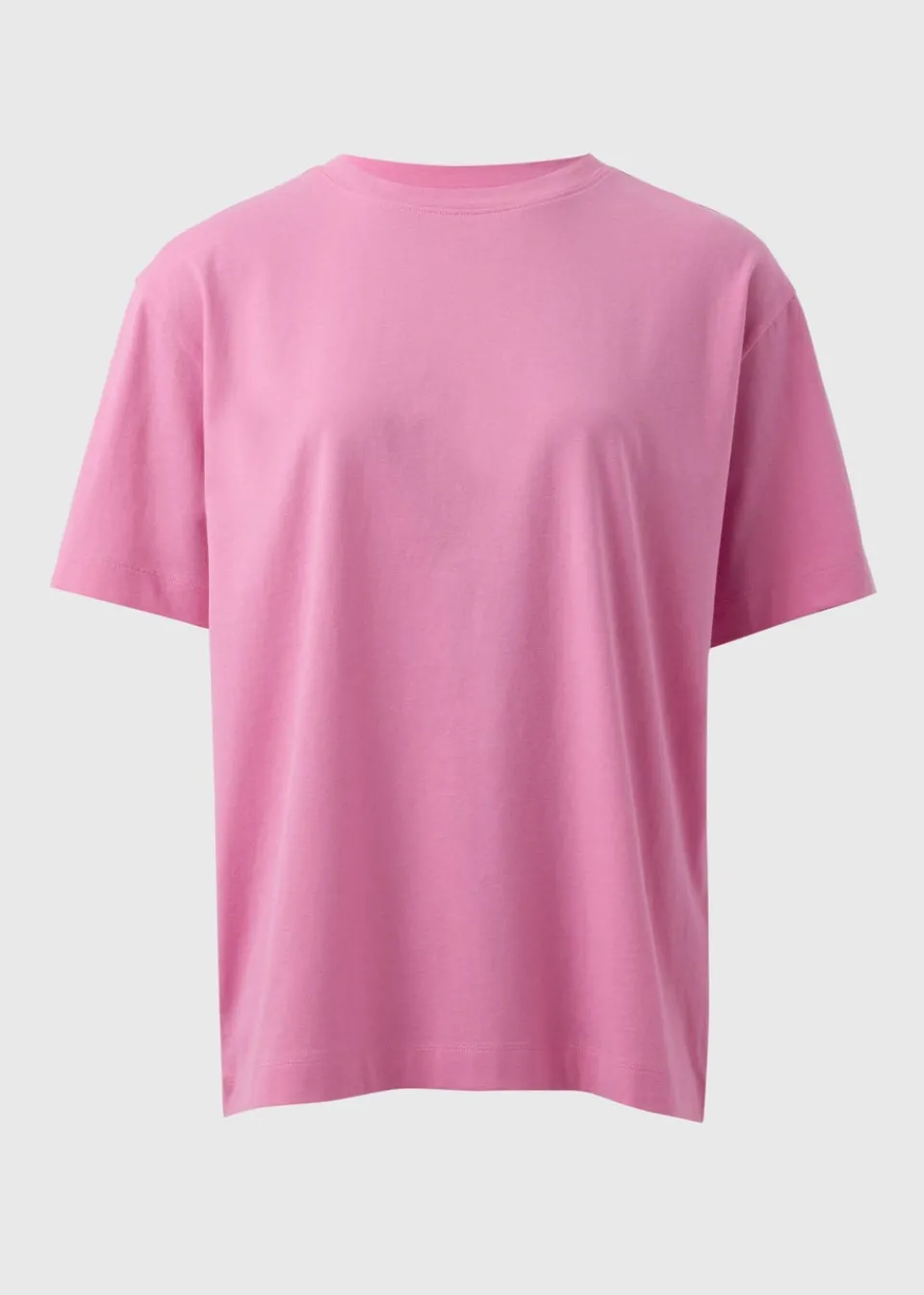 T-Shirts>Papaya Pink Oversized Fit T-Shirt