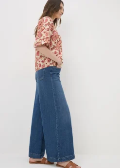 Tops>Papaya Pink Paisley Print Co Ord Blouse