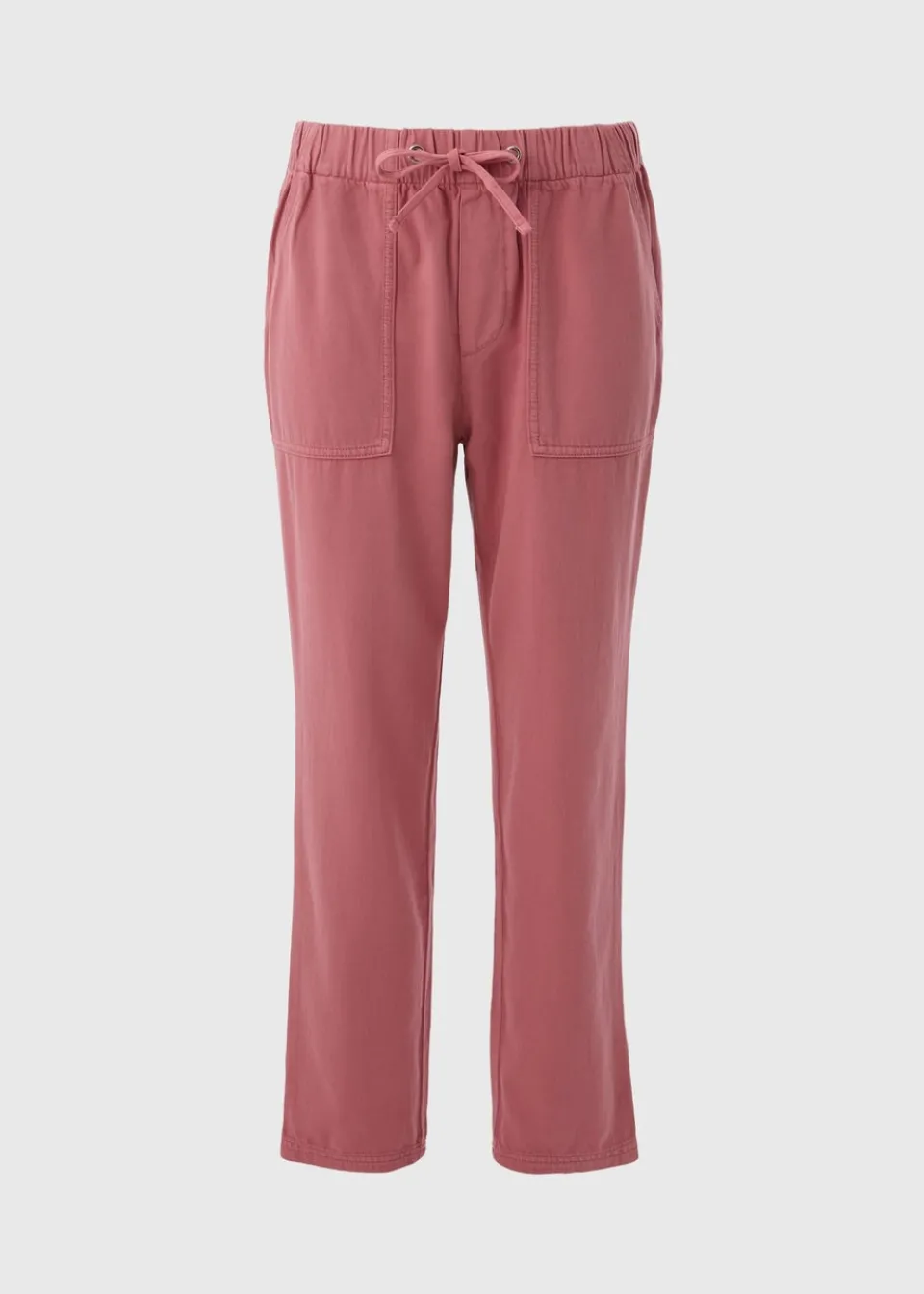 Loungewear>Papaya Pink Utility Jogging Bottoms