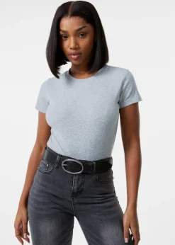 T-Shirts>Pink Vanilla Grey Short Sleeve T- Shirt