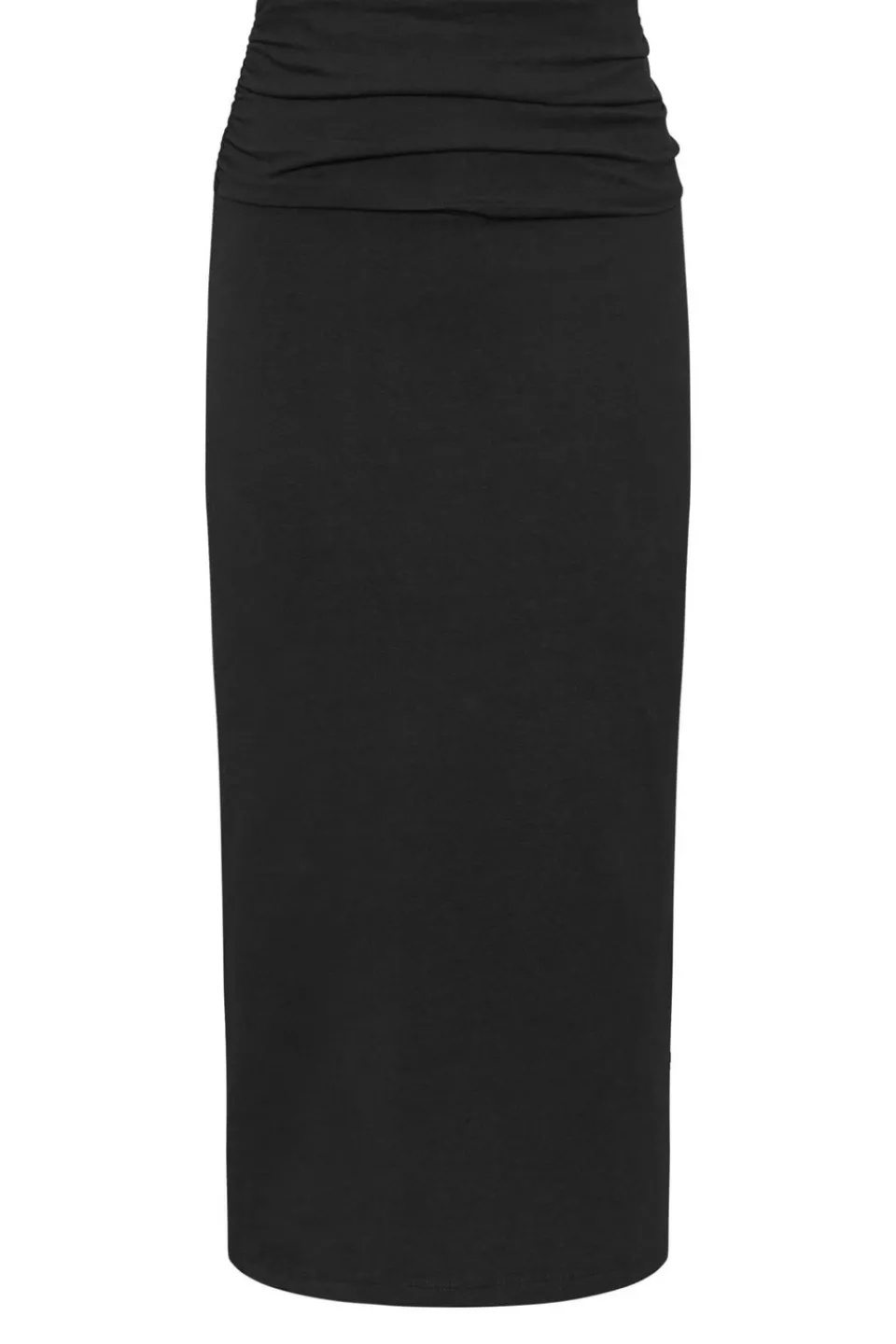 Skirts>PIXIEGIRL Petite Black Fold Over Maxi Skirt