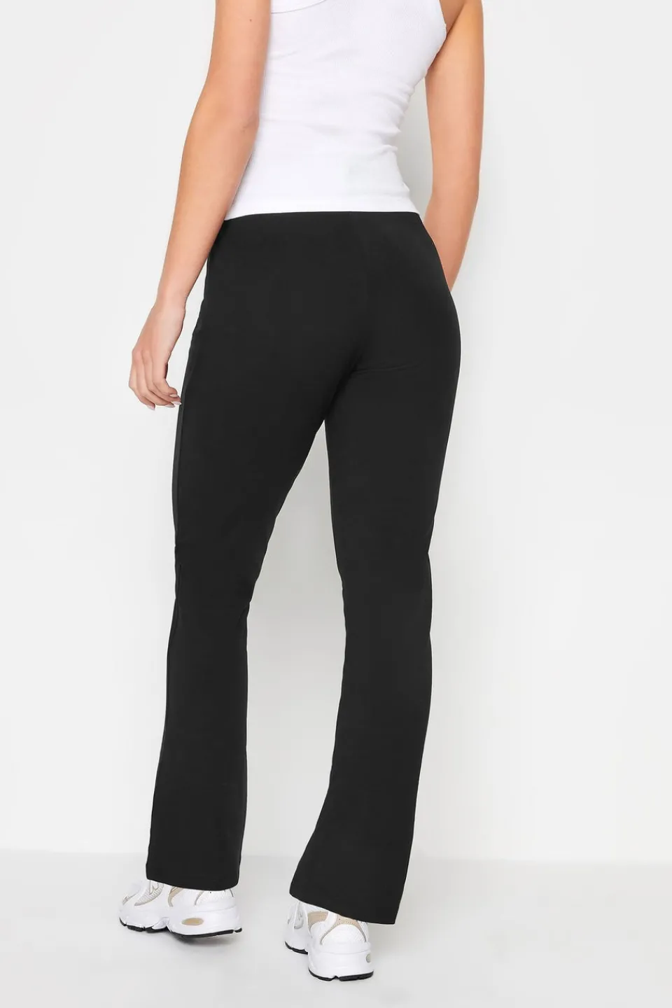 Leggings>PIXIEGIRL Petite Black Slim Leg Yoga Pants