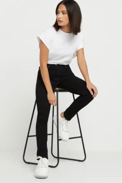 Jeans & Jeggings>PIXIEGIRL Petite Black Stretch Skinny Fit Ava Jeans