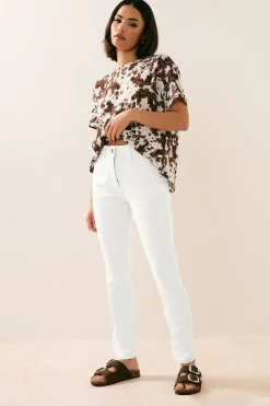 Jeans & Jeggings>PIXIEGIRL Petite White Skinny Jeans