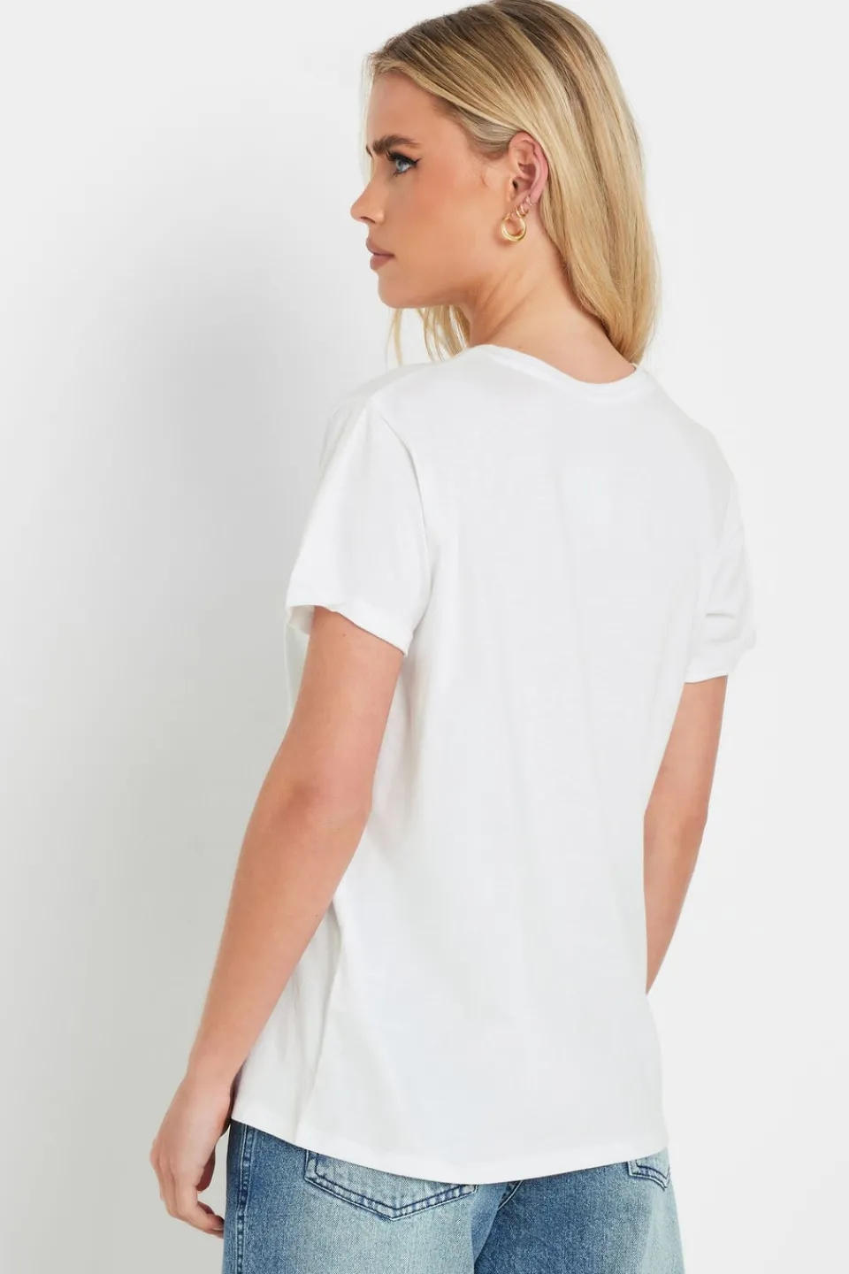 Tops>PIXIEGIRL White Cotton Fruity Graphic T-Shirt