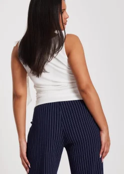 Tops>Quiz Cream Frill Detail Top