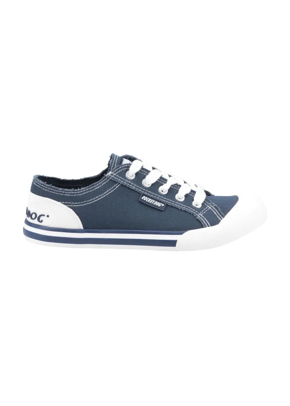 Footwear>Rocket Dog Navy Jazzin Plimsoll
