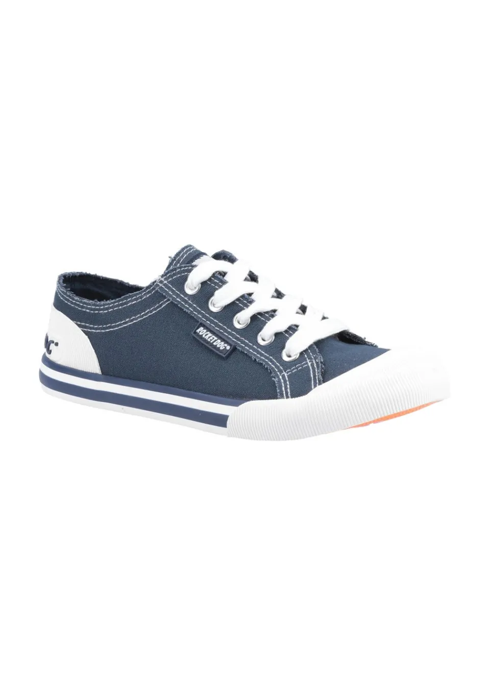 Footwear>Rocket Dog Navy Jazzin Plimsoll