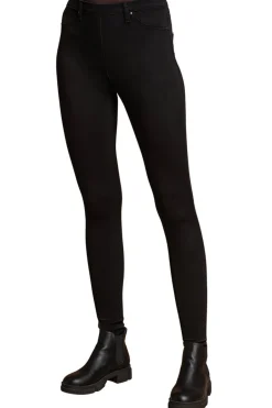 Jeans & Jeggings>Roman Stretch Jersey Denim Jegging Black
