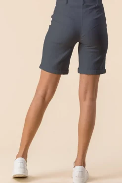 Shorts>Roman Dark Grey Turn Up Stretch Shorts DarkGrey