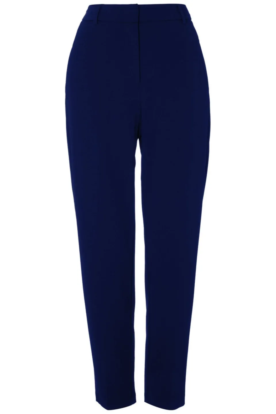 Trousers>Roman Short Straight Leg Stretch Trouser Navy