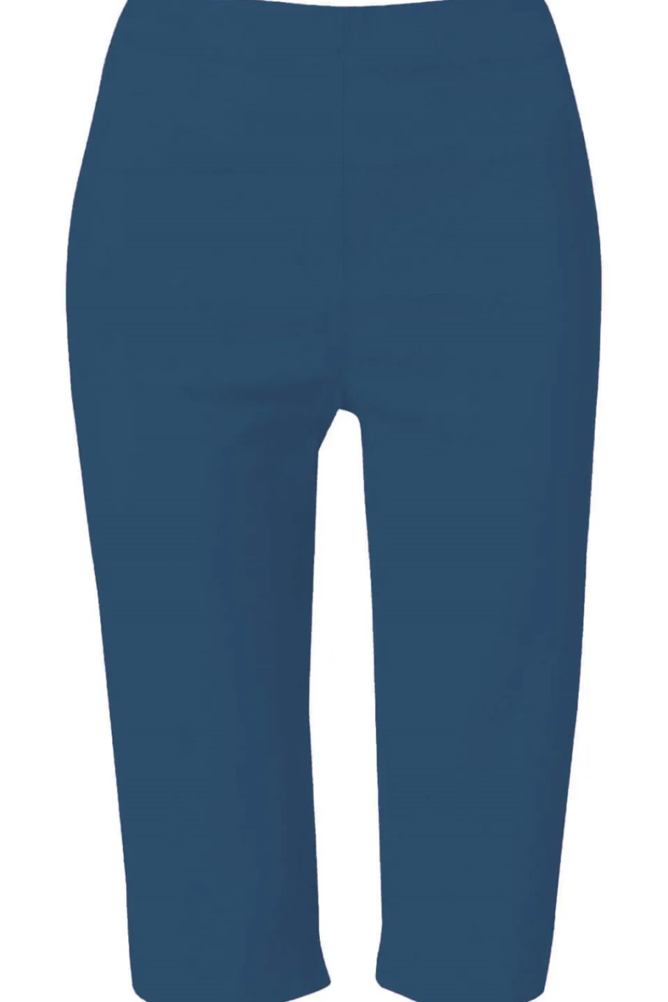Shorts>Roman Petrol Blue Stretch Knee Length Elastic Waist Shorts PetrolBlue