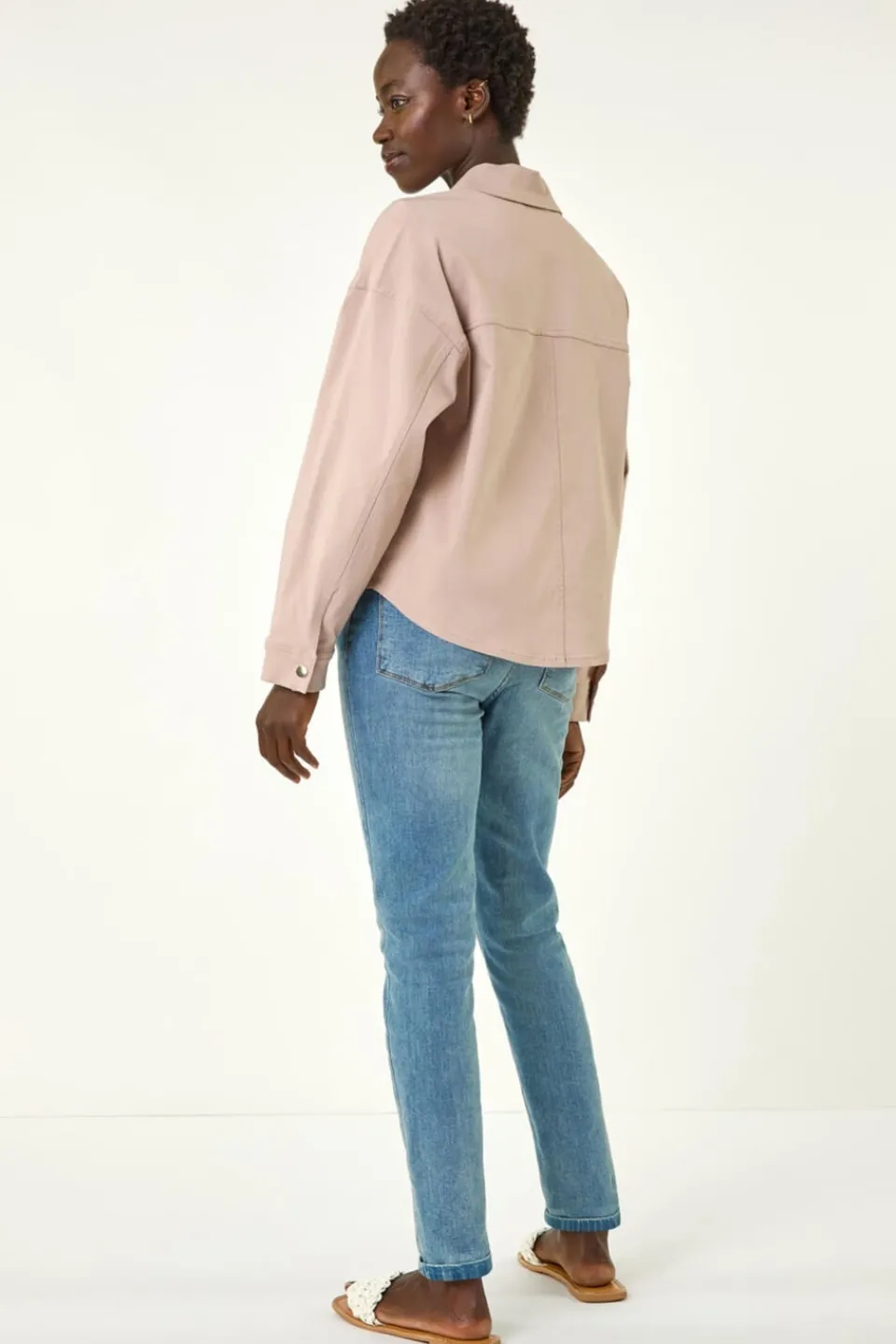 Coats & Jackets>Roman Stone Patch Pocket Jacket