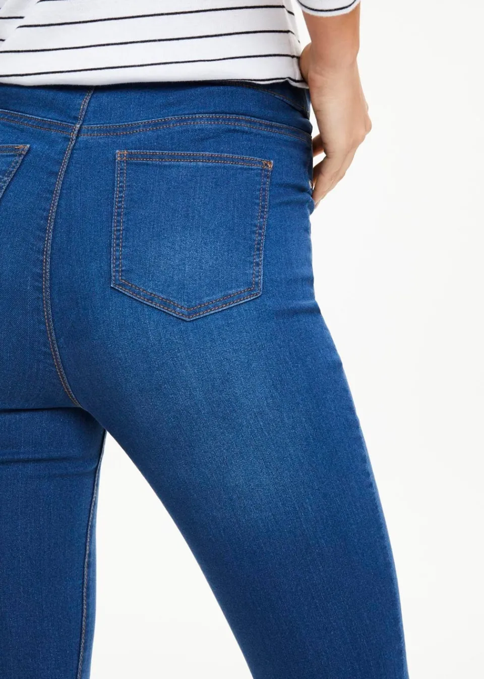 Jeans & Jeggings>Papaya Denim Rosie Mid Wash Pull On Jeggings Midwash
