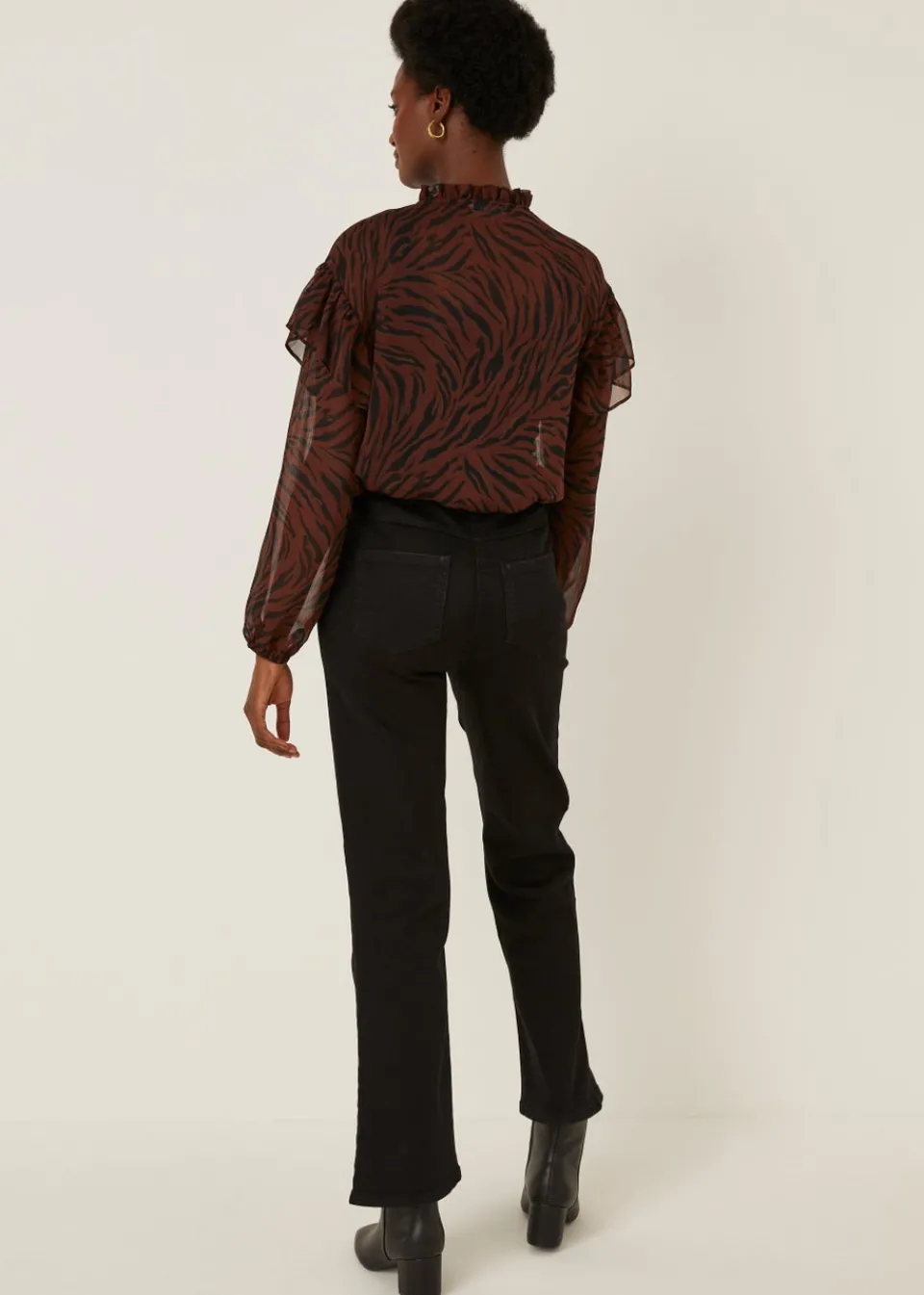 Jeans & Jeggings>Papaya Denim Sadie Black Bootcut Jeans
