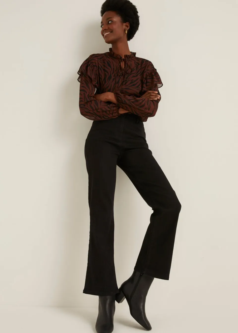 Jeans & Jeggings>Papaya Denim Sadie Black Bootcut Jeans