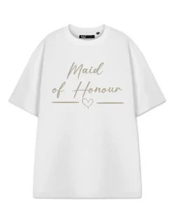 T-Shirts>Show Me The Merch Maid Of Honour White T Shirt