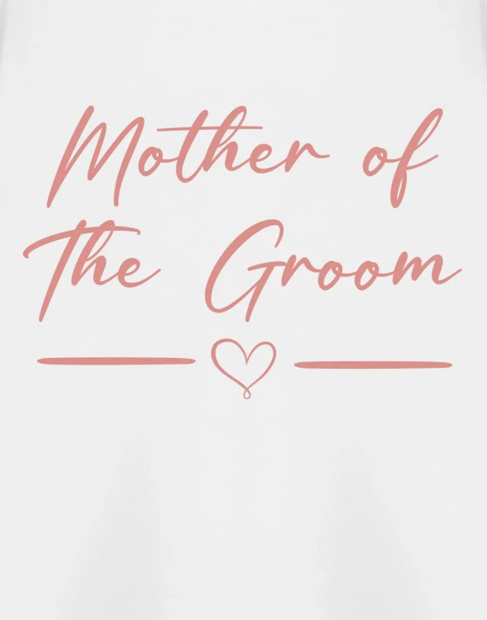 T-Shirts>Show Me The Merch Mother Of The Groom White T Shirt